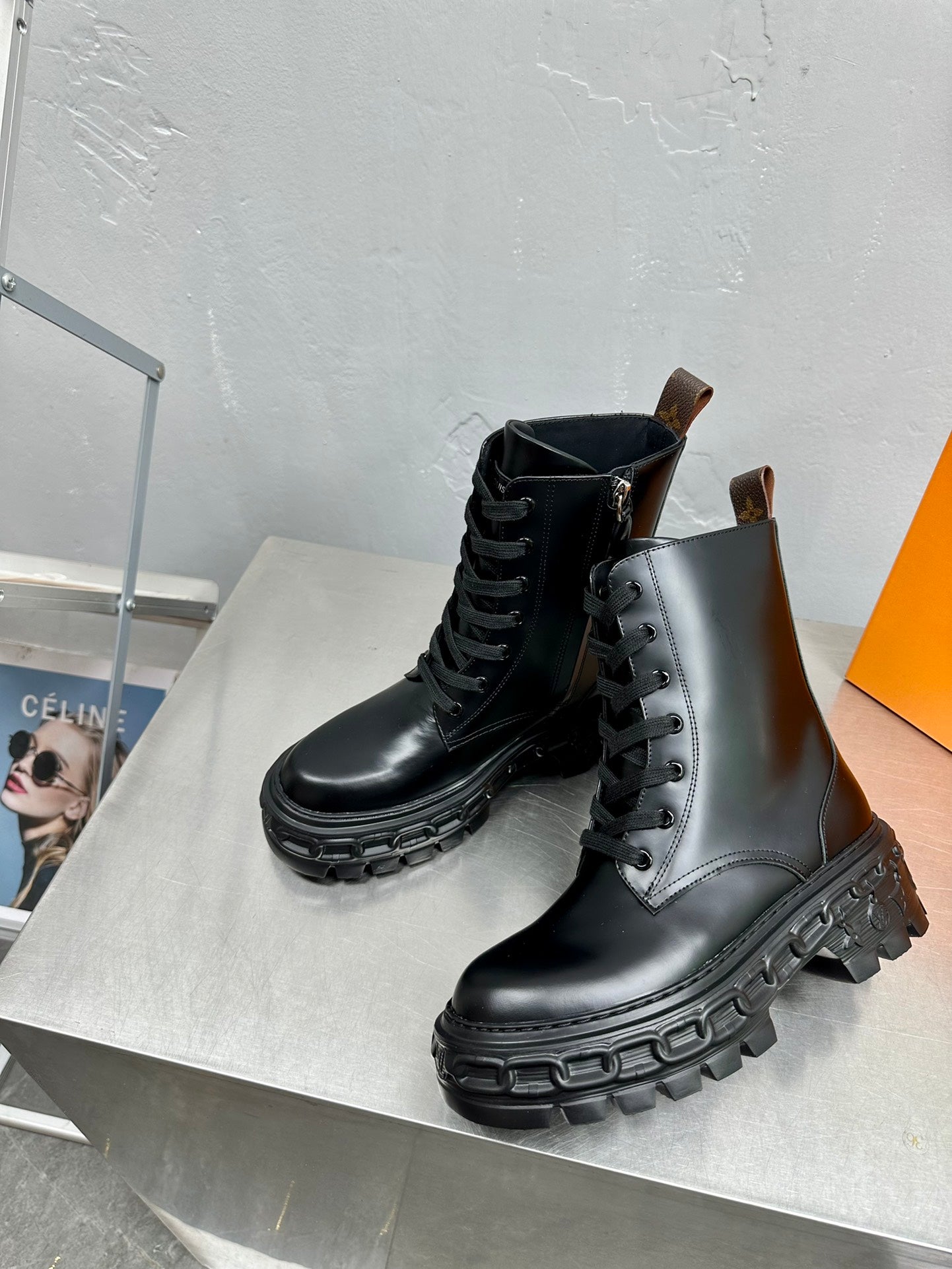 nmb nmb RECORD RANGER BOOT BLACK 1AC9H0