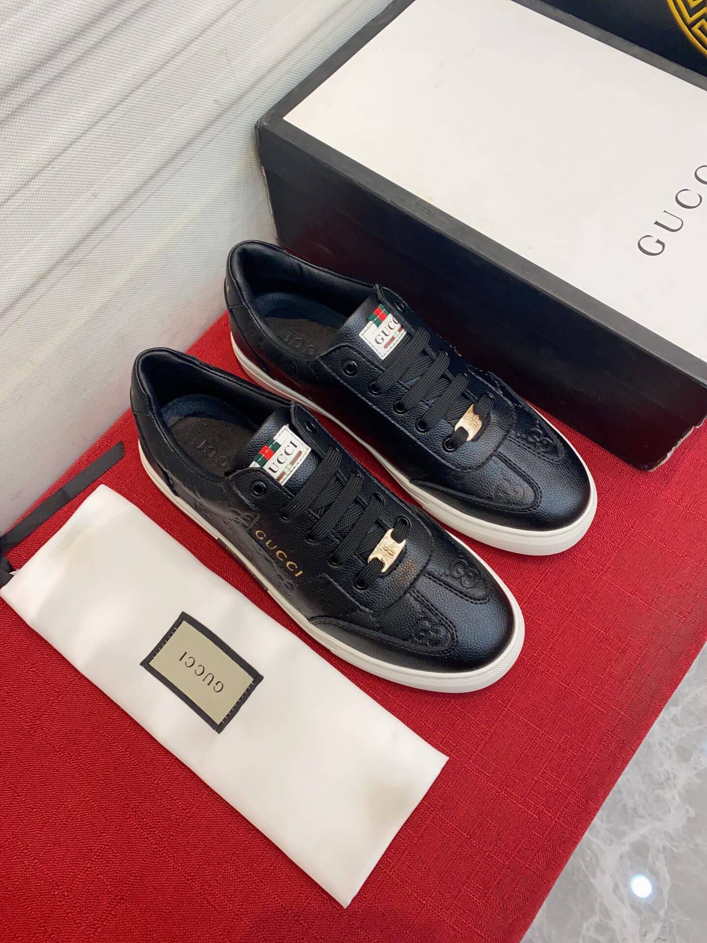 VBS Men's shoes Casual Korean style 38-44 Men's Size black
