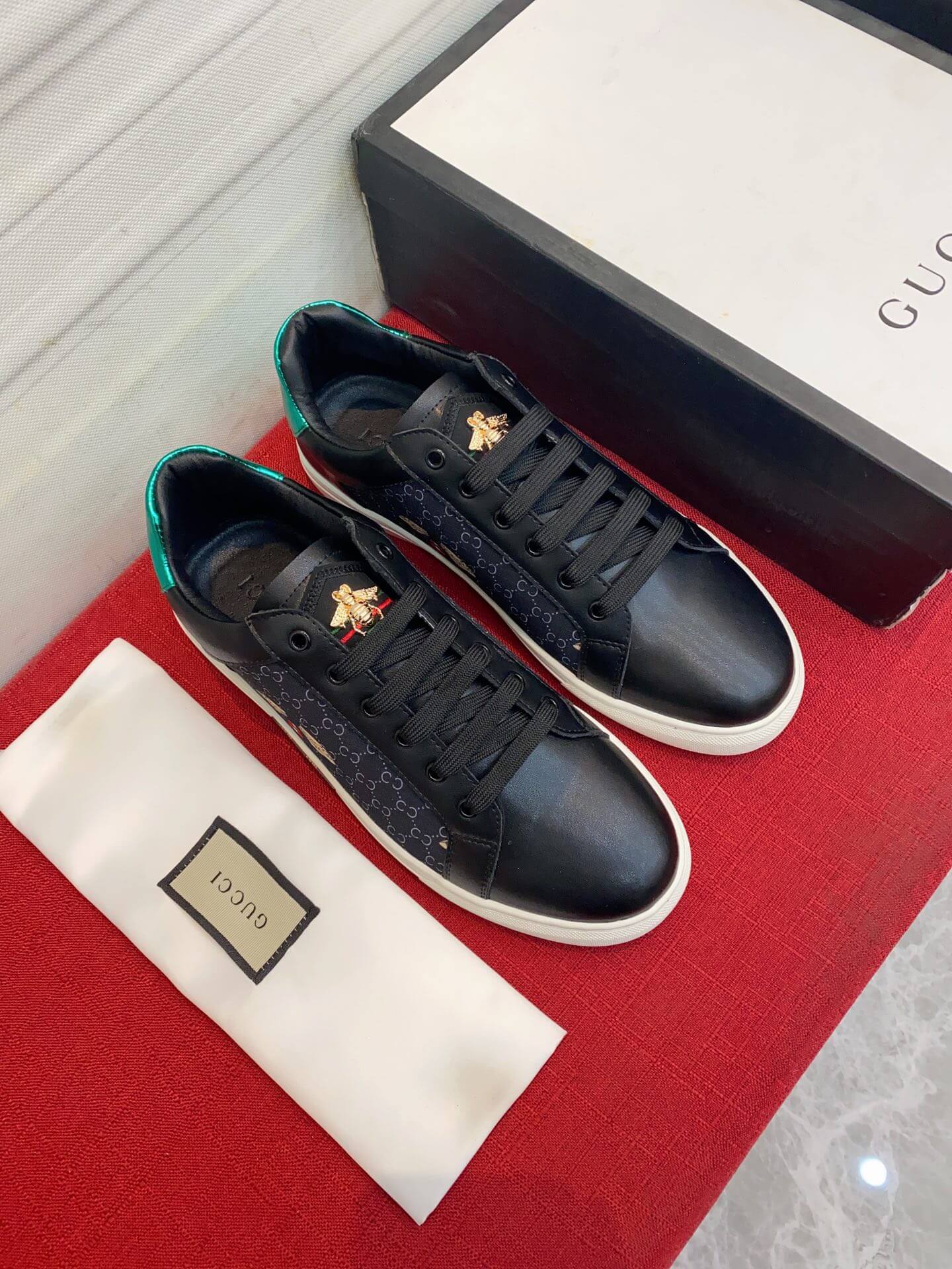 VBS Men's shoes Casual Korean style 38-44 Men's Size black