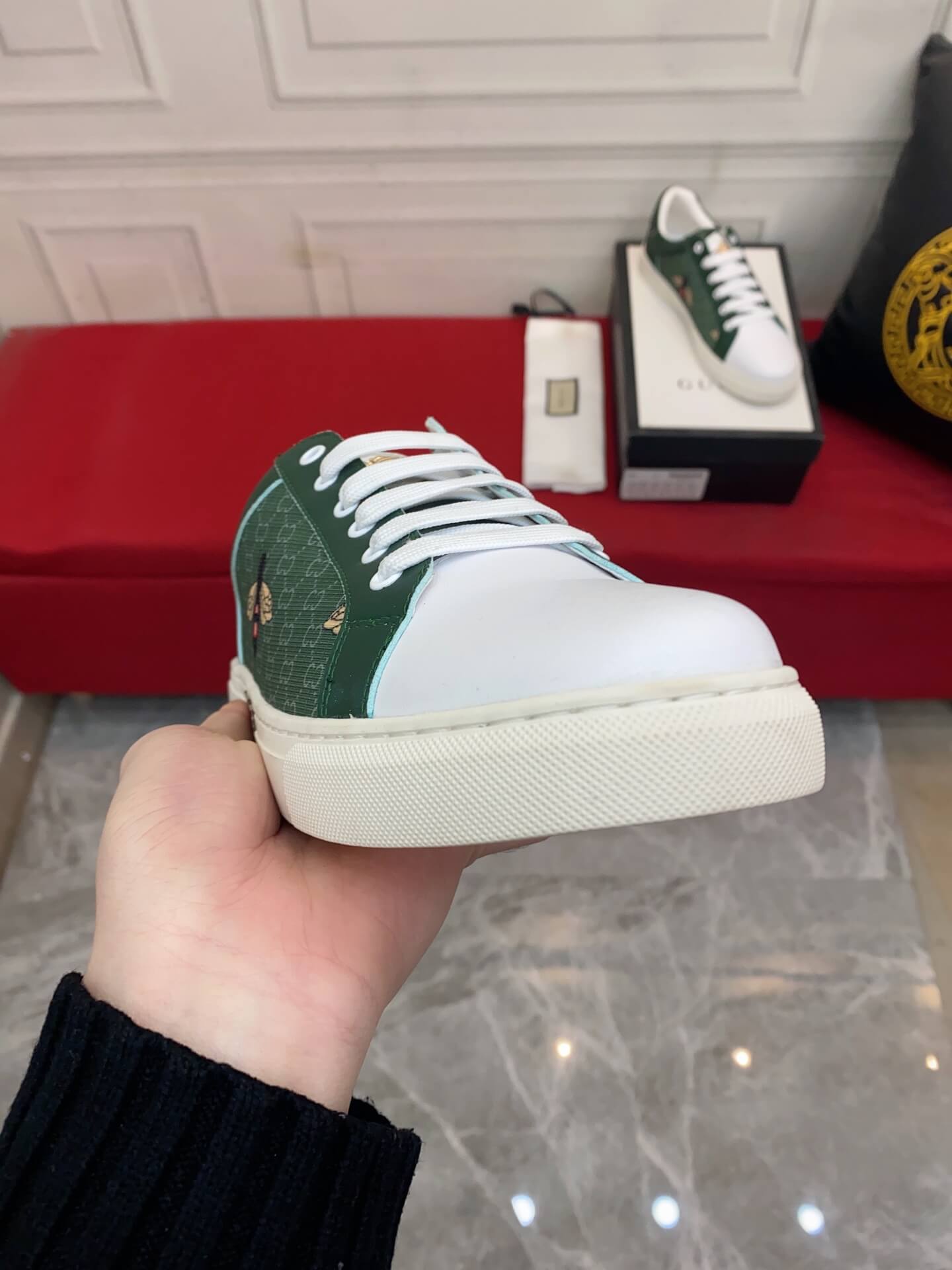 VBS Men's shoes Casual Korean style 38-44 Men's Size green