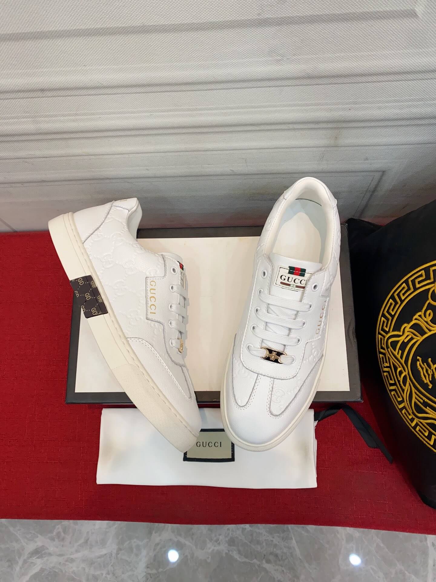 VBS Men's shoes Casual Korean style 38-44 Men's Size white