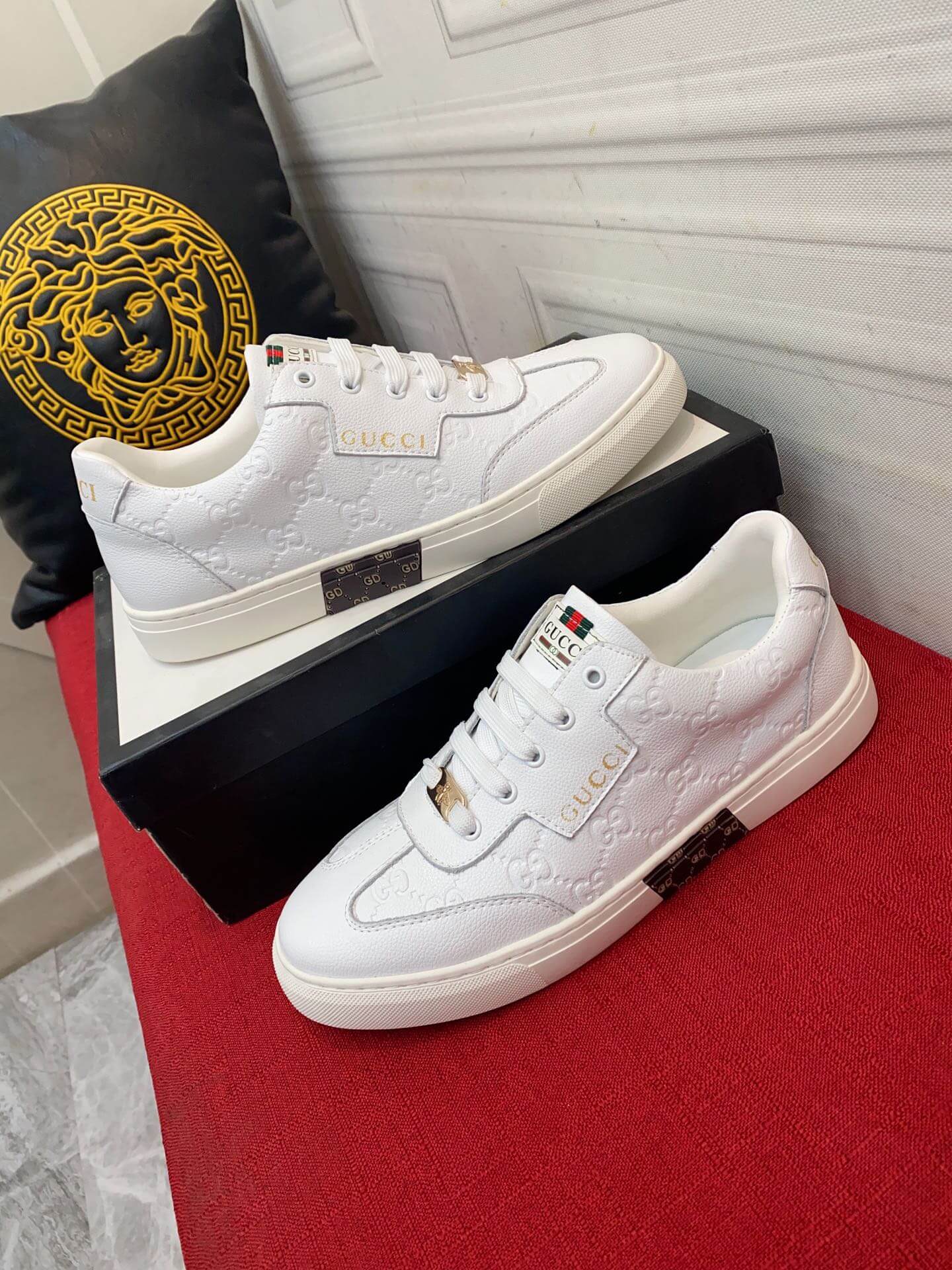 VBS Men's shoes Casual Korean style 38-44 Men's Size white