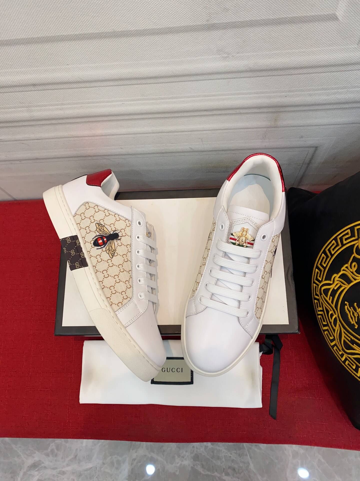 VBS Men's shoes Casual Korean style 38-44 Men's Size white