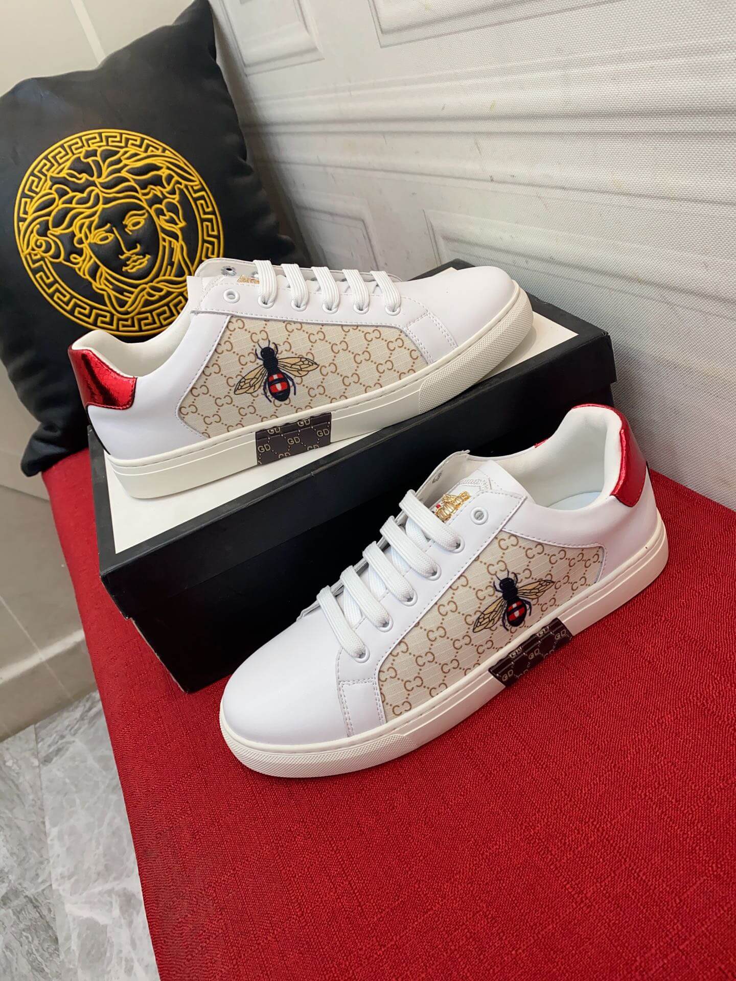 VBS Men's shoes Casual Korean style 38-44 Men's Size white