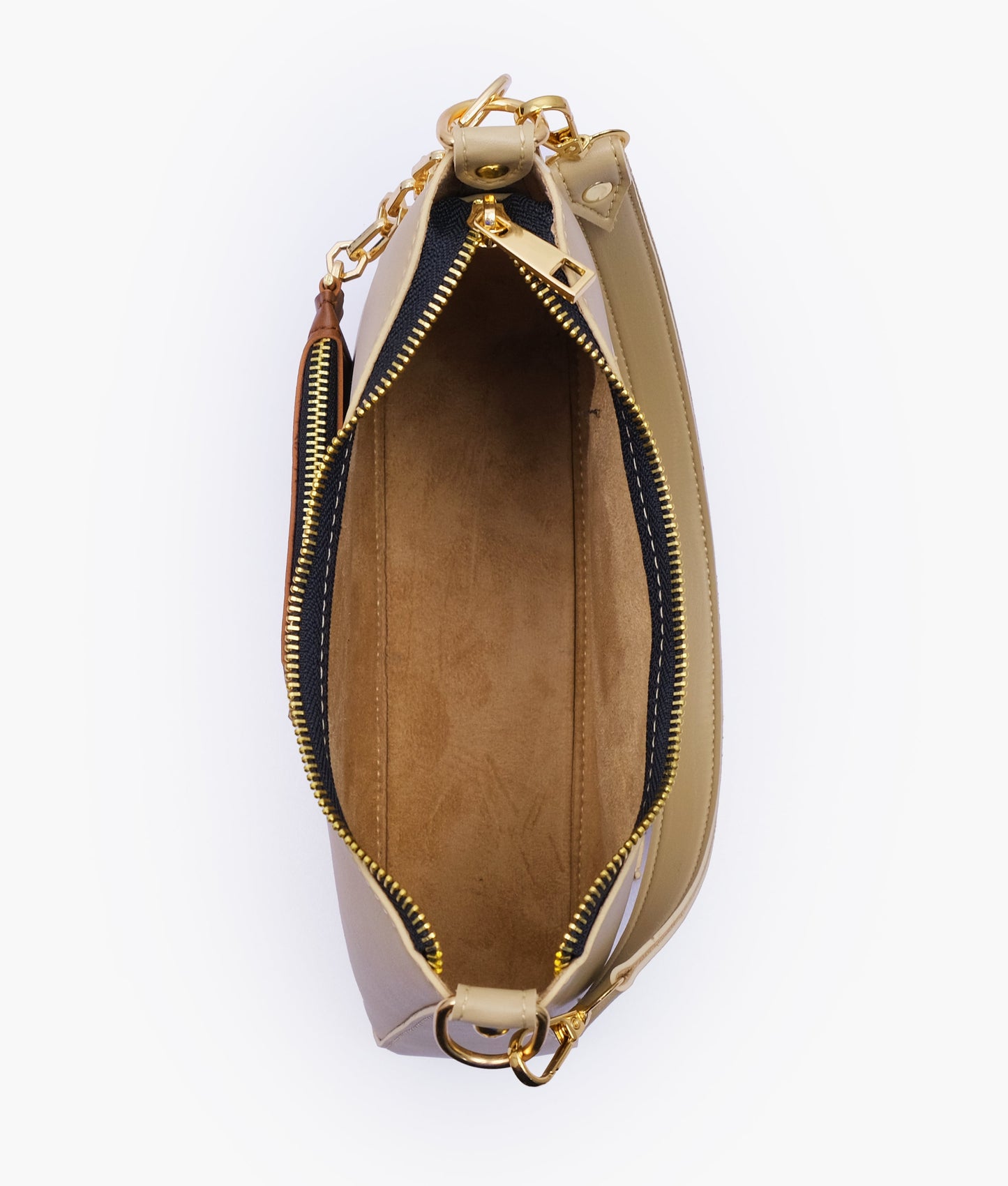Off-white hobo evening bag