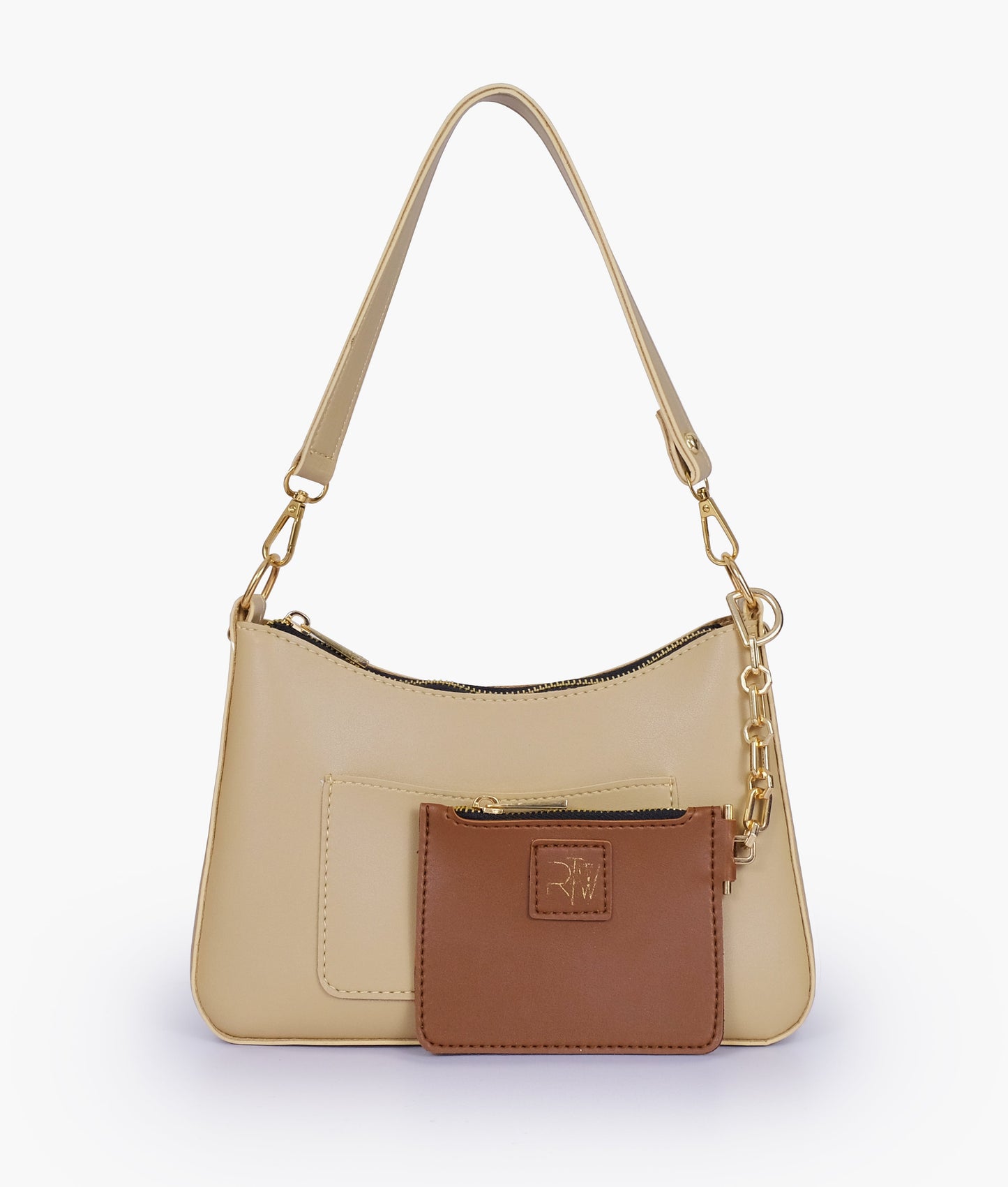 Off-white hobo evening bag
