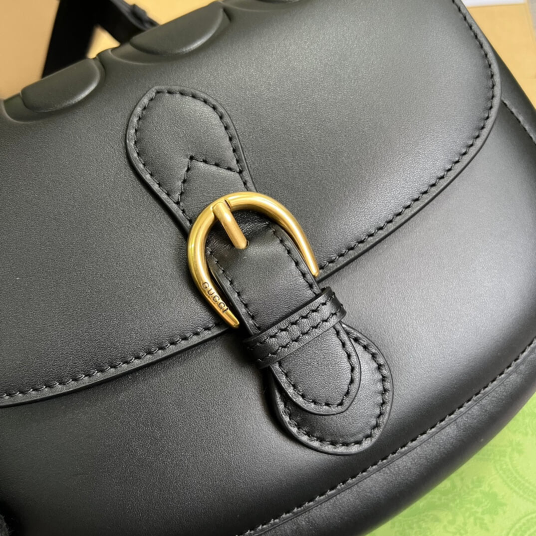 VBS-675923 shoulder bag black Leather