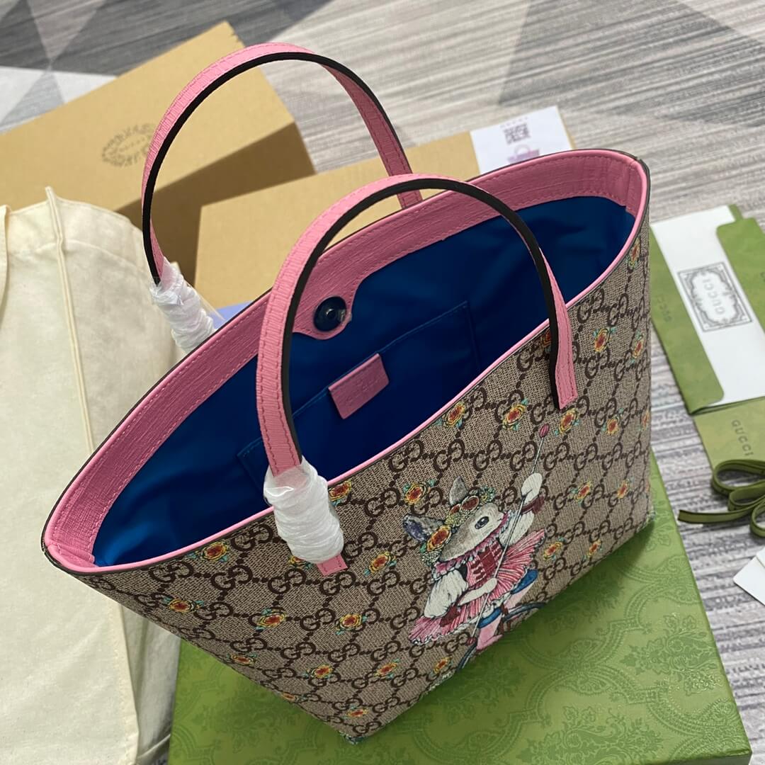 VBS-410812 Handbag Universal for adults and children bunny print