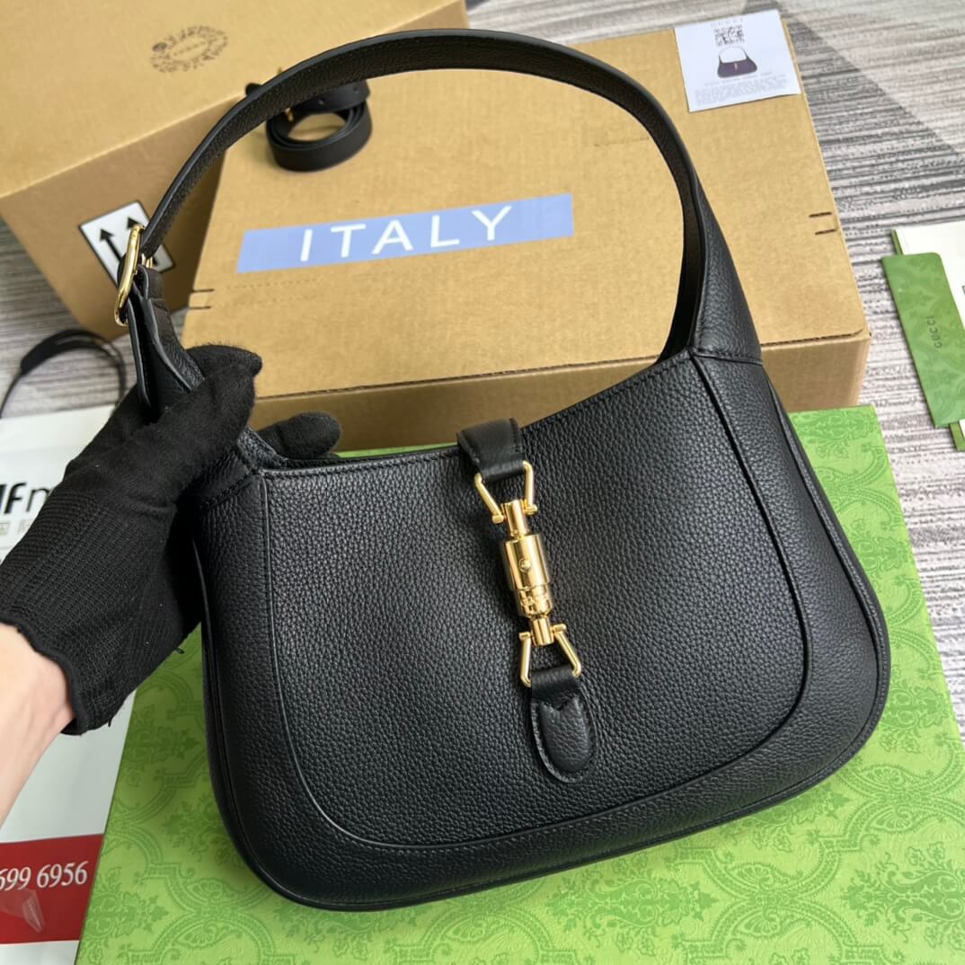 VBS636709 Handbag green black Leather Big size