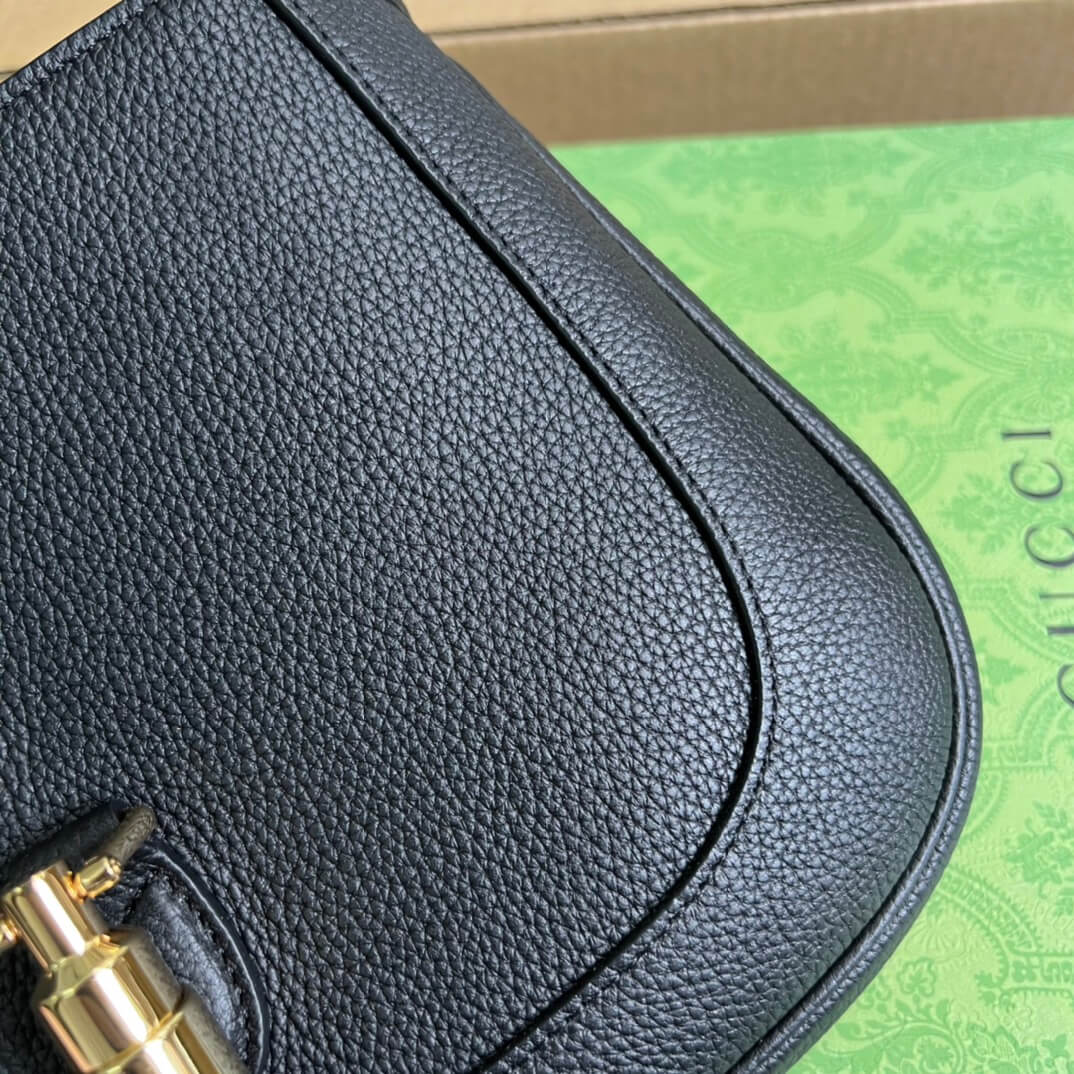 VBS636709 Handbag green black Leather Big size