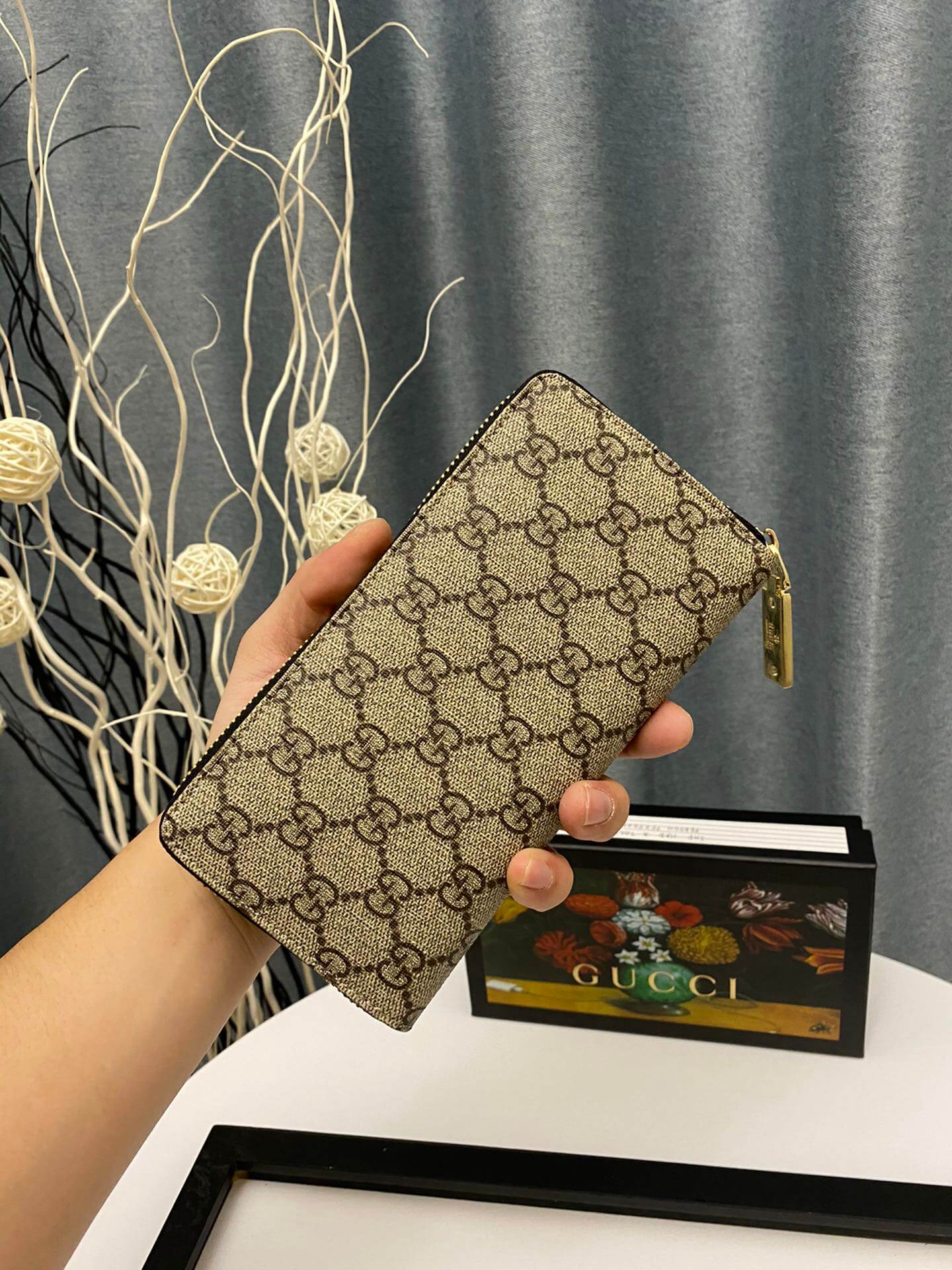 VBS9057 Men's bag wallet Free shipping brown