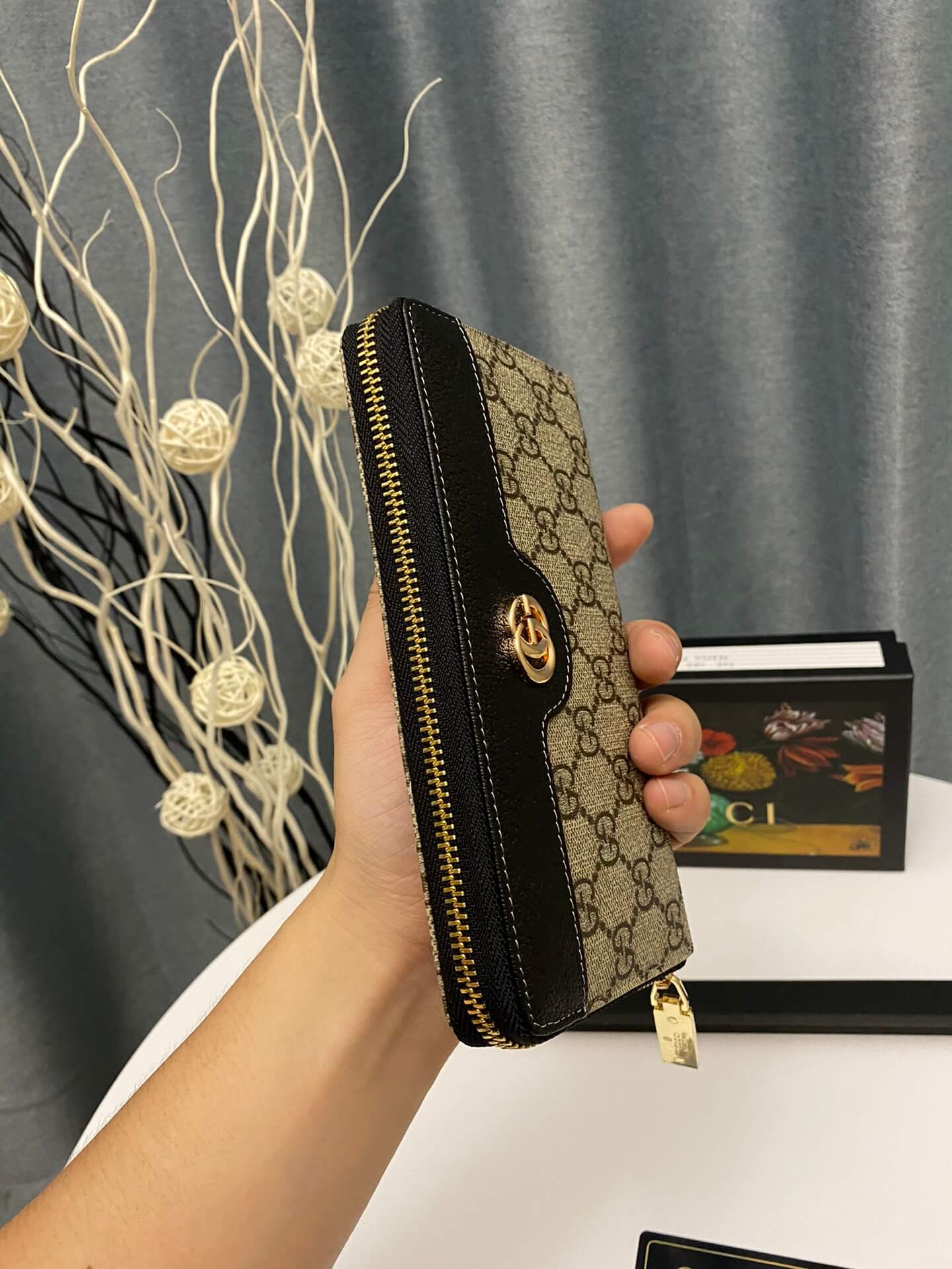 VBS9057 Men's bag wallet Free shipping brown